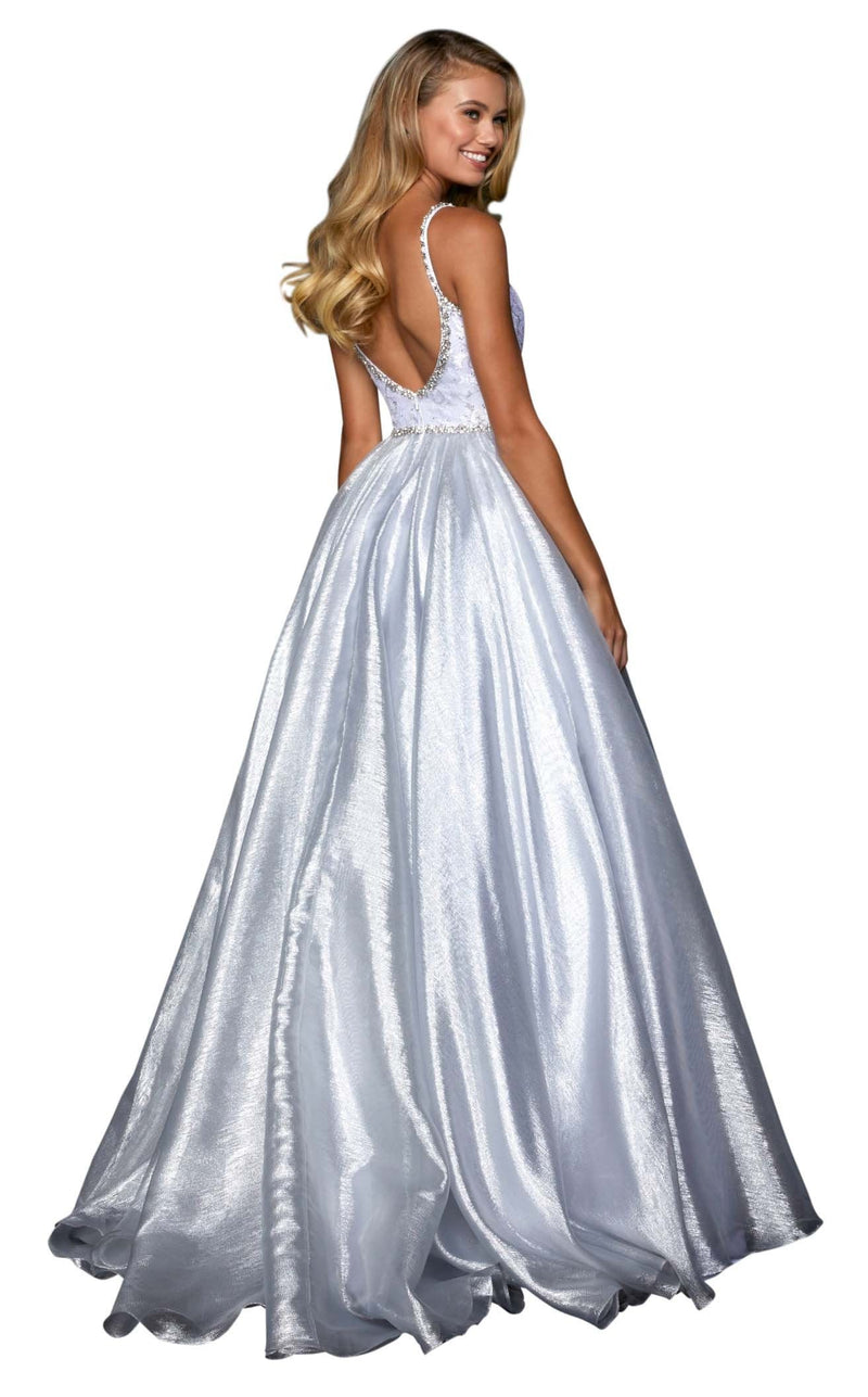 Sherri Hill 52994 Silver