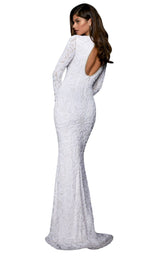 Sherri Hill 53007 White/Gold