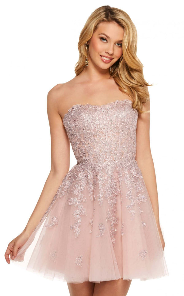 Sherri Hill 53099 Blush