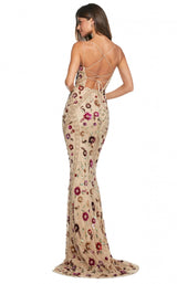 Sherri Hill 53134 Nude Multi