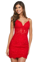 Sherri Hill 53195 Red