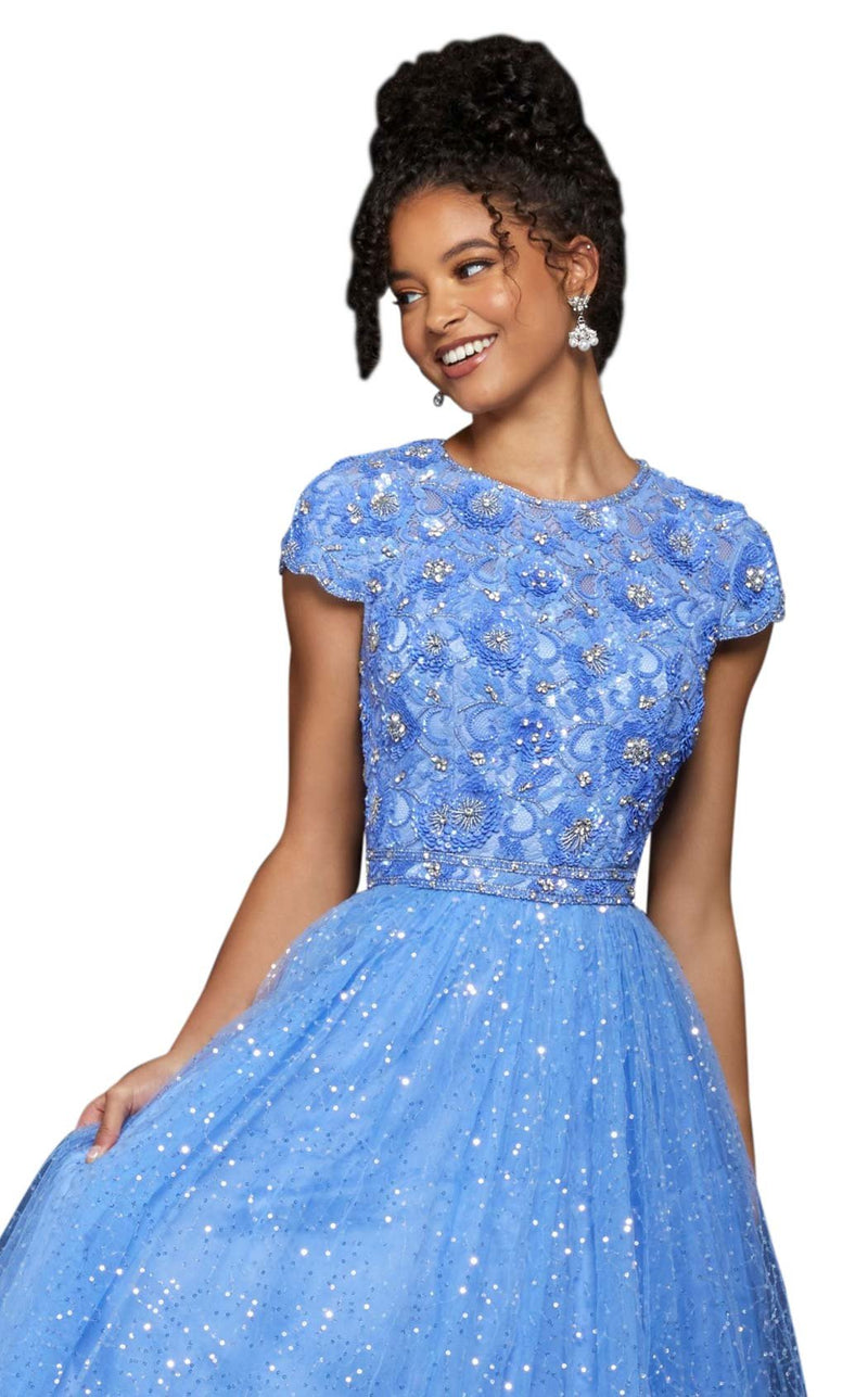 Sherri Hill 53227 Periwinkle