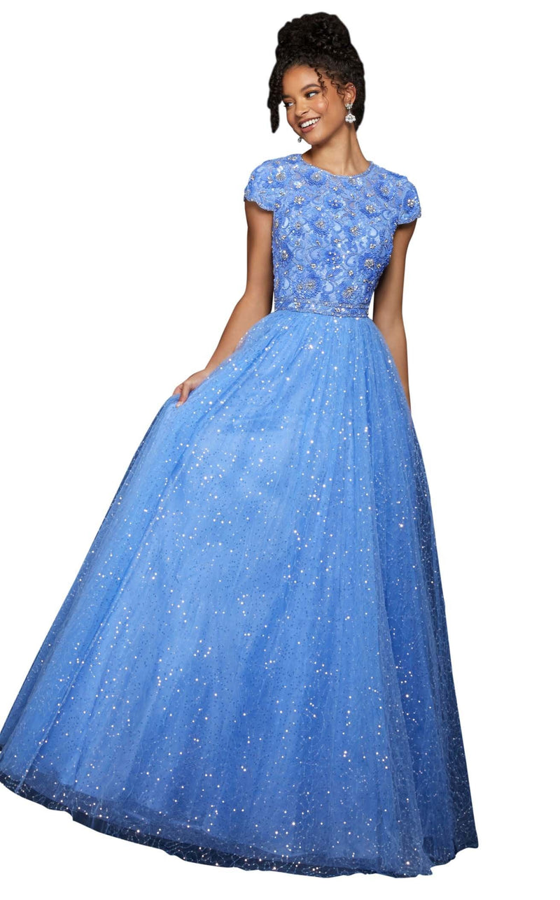 Sherri Hill 53227 Periwinkle