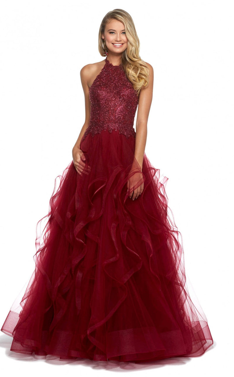 Sherri Hill 53249 Burgundy