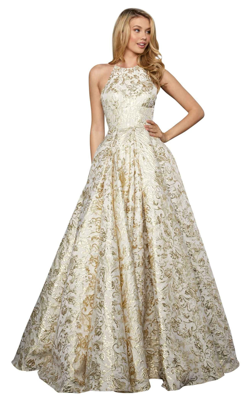 Sherri Hill 53253 Gold