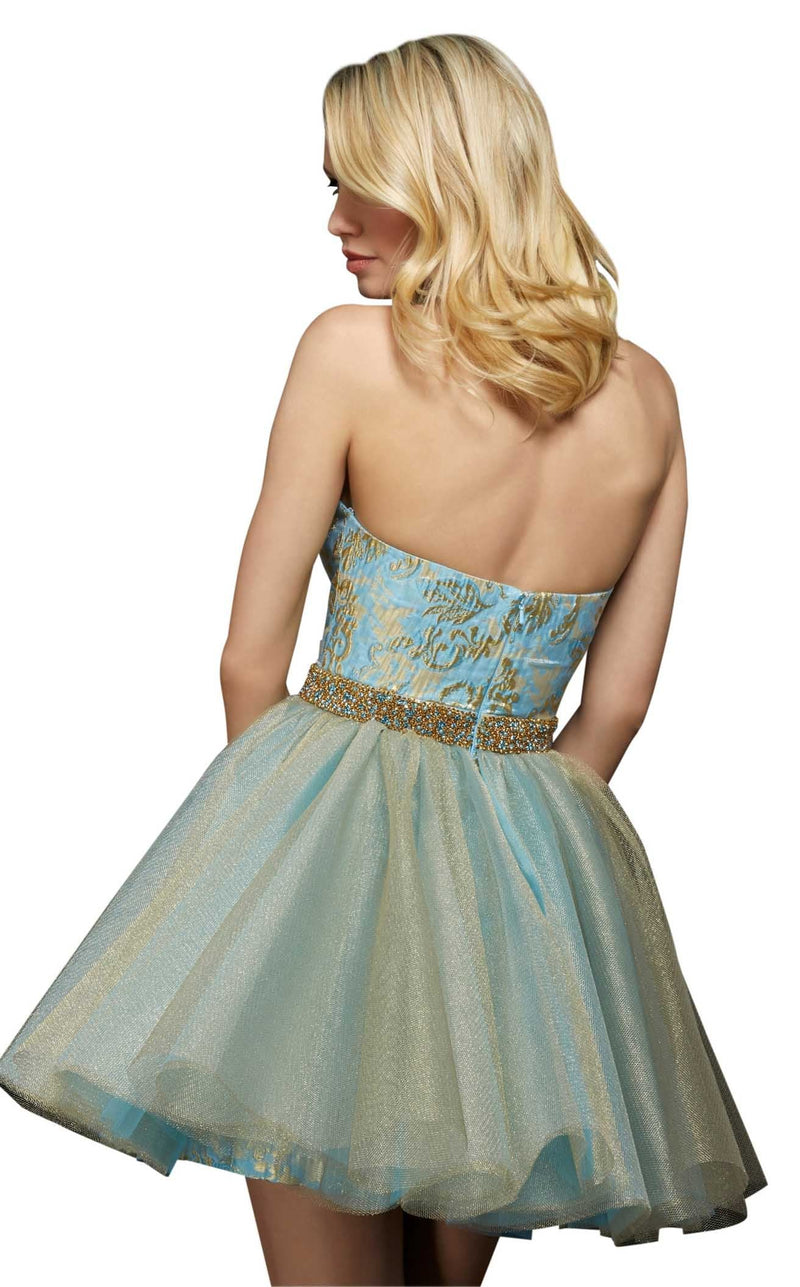 Sherri Hill 53254 Light-Blue-Gold