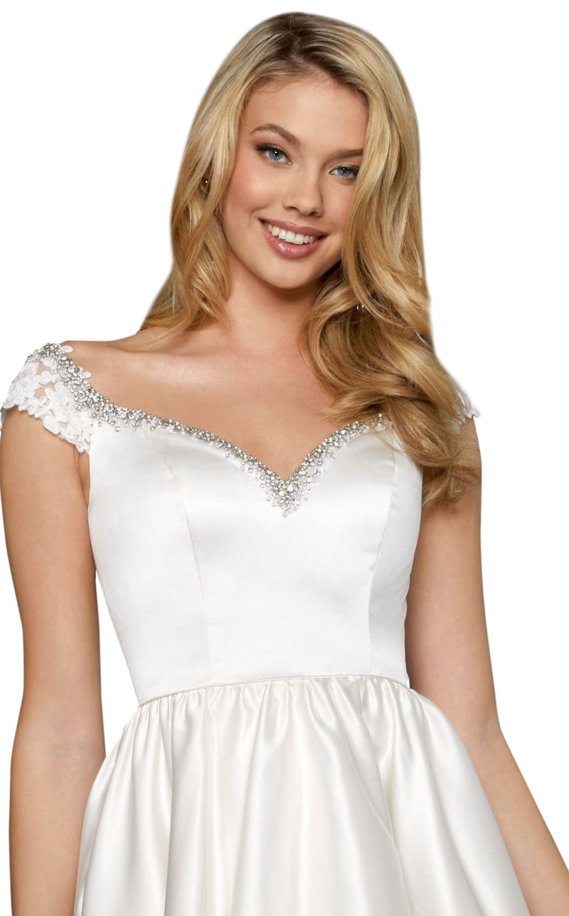 Sherri Hill 53260 Ivory