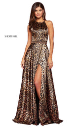 Sherri Hill 53301 Animal-Print