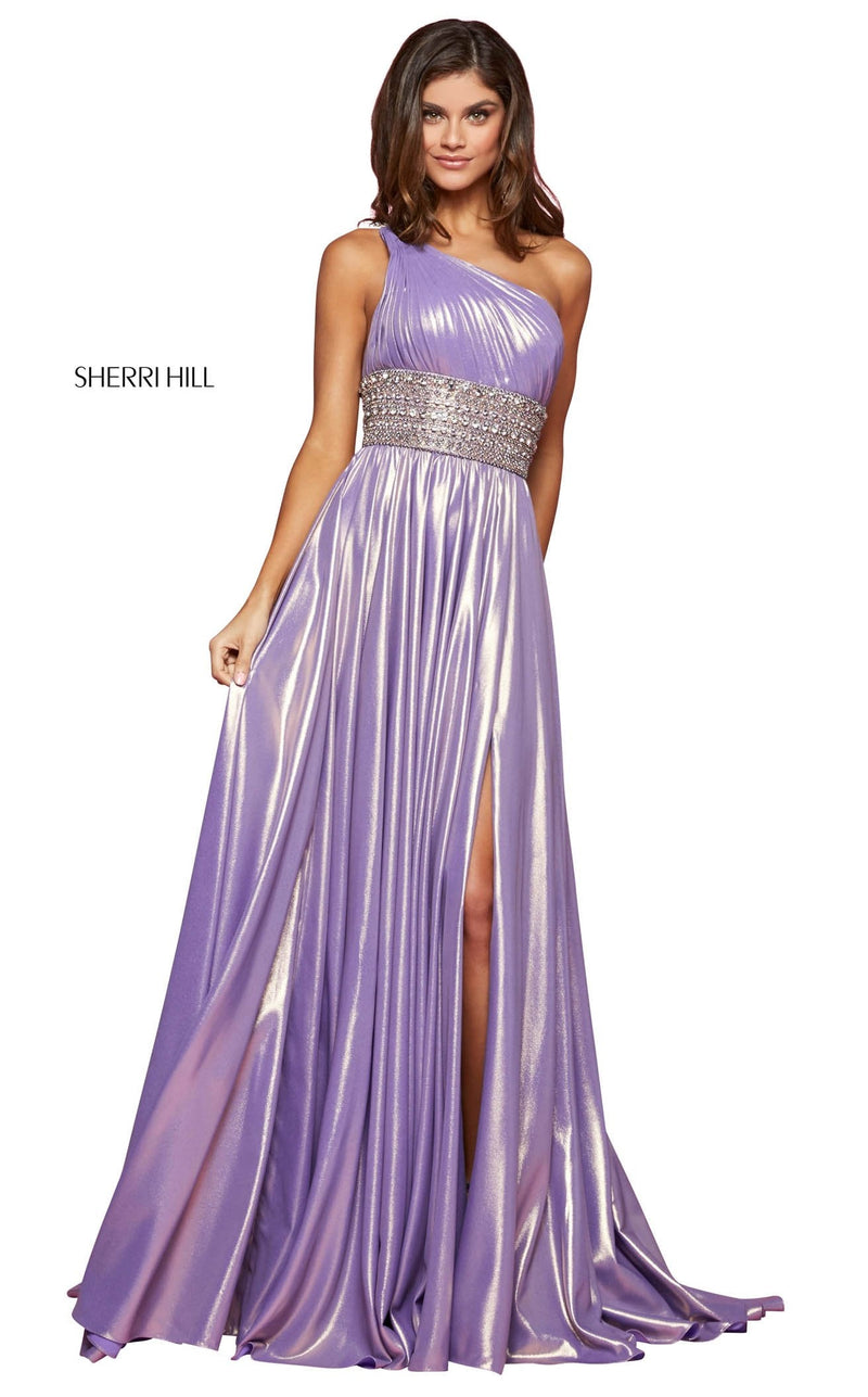 Sherri Hill 53304 Lilac-Gold