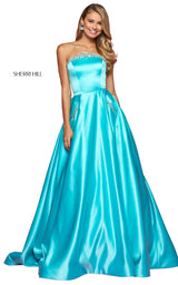 Sherri Hill 53320 Aqua