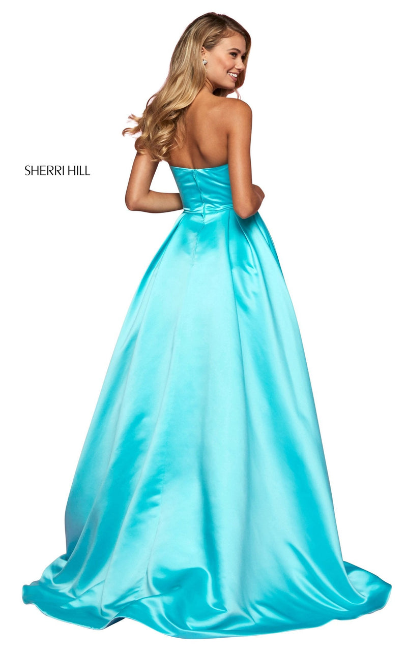 Sherri Hill 53320 Aqua