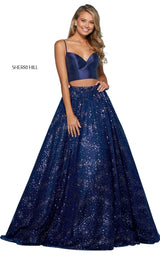 Sherri Hill 53326 Navy