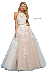 Sherri Hill 53371 Ivory/Nude