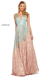 Sherri Hill 53375 Light-Blue-Pink