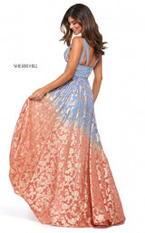 Sherri Hill 53375 Periwinkle-Coral