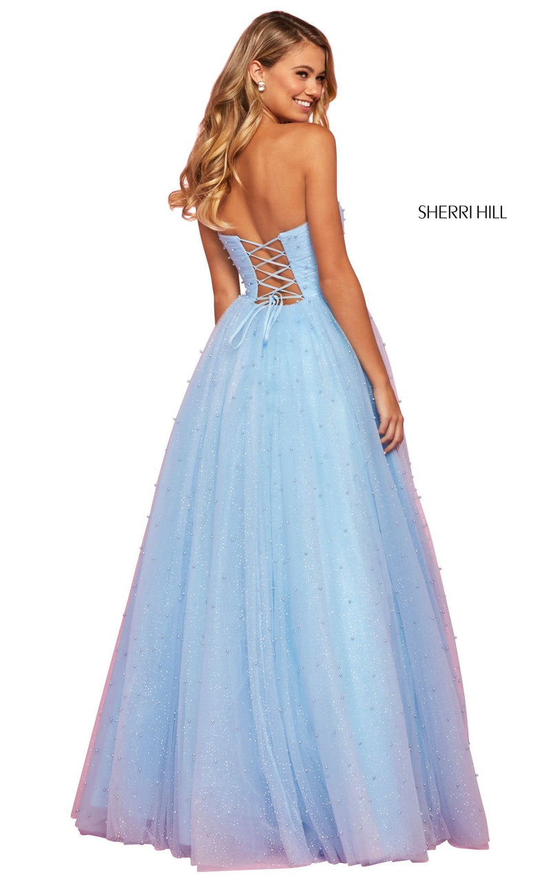 Sherri Hill 53381 Light-Blue