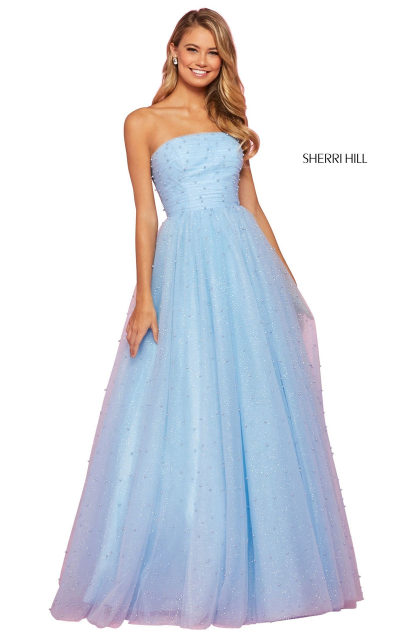 Sherri Hill 53381 Light-Blue