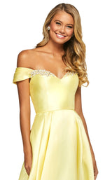 Sherri Hill 53399 Yellow