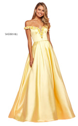 Sherri Hill 53408 Yellow