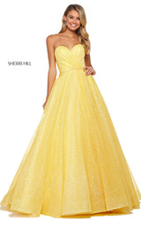 Sherri Hill 53419 Yellow