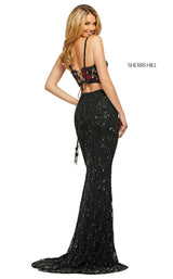 Sherri Hill 53445 Black Multi