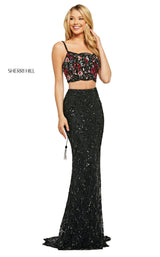 Sherri Hill 53445 Black Multi