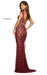 Sherri Hill 53446 Burgundy