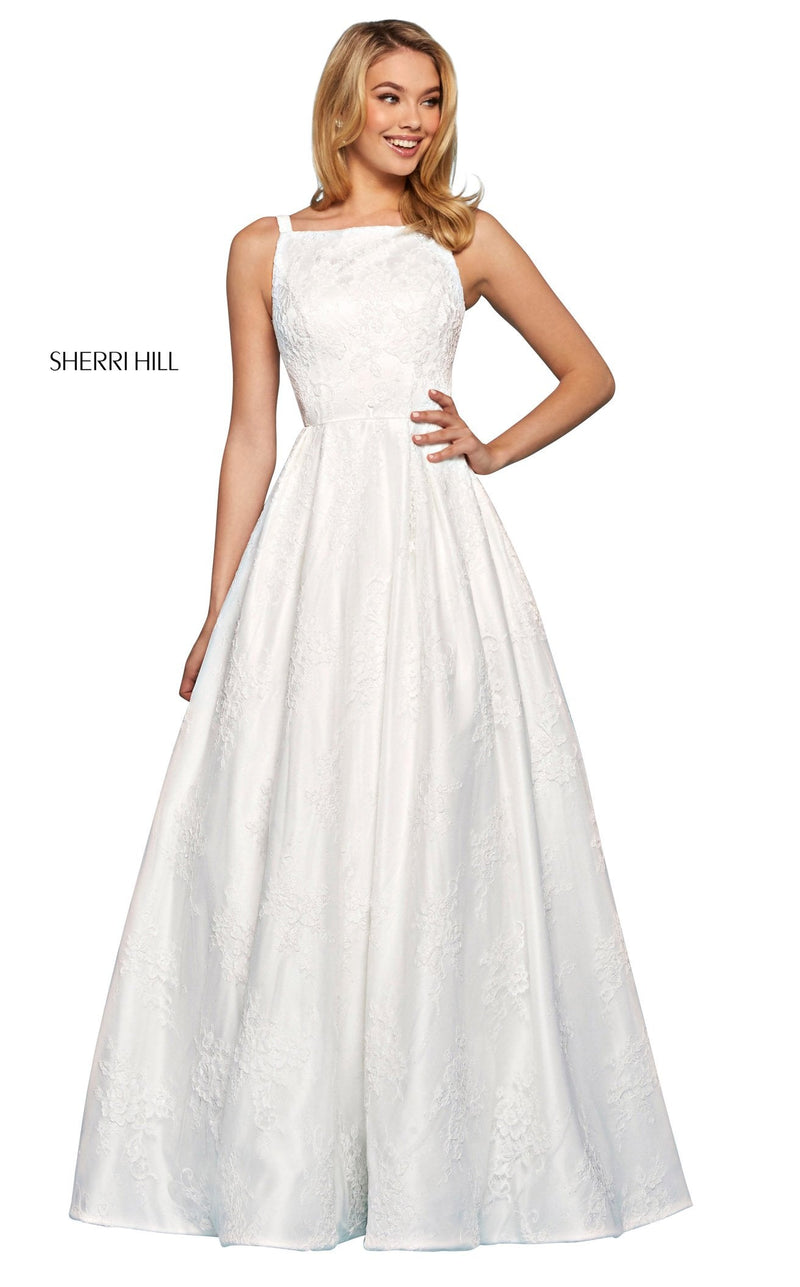 Sherri Hill 53462 Ivory