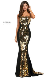 Sherri Hill 53473 Black-Gold