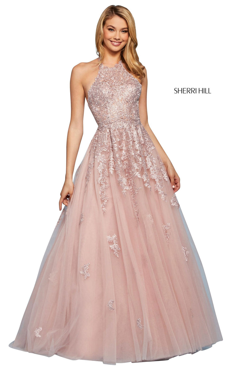 Sherri Hill 53482 Blush