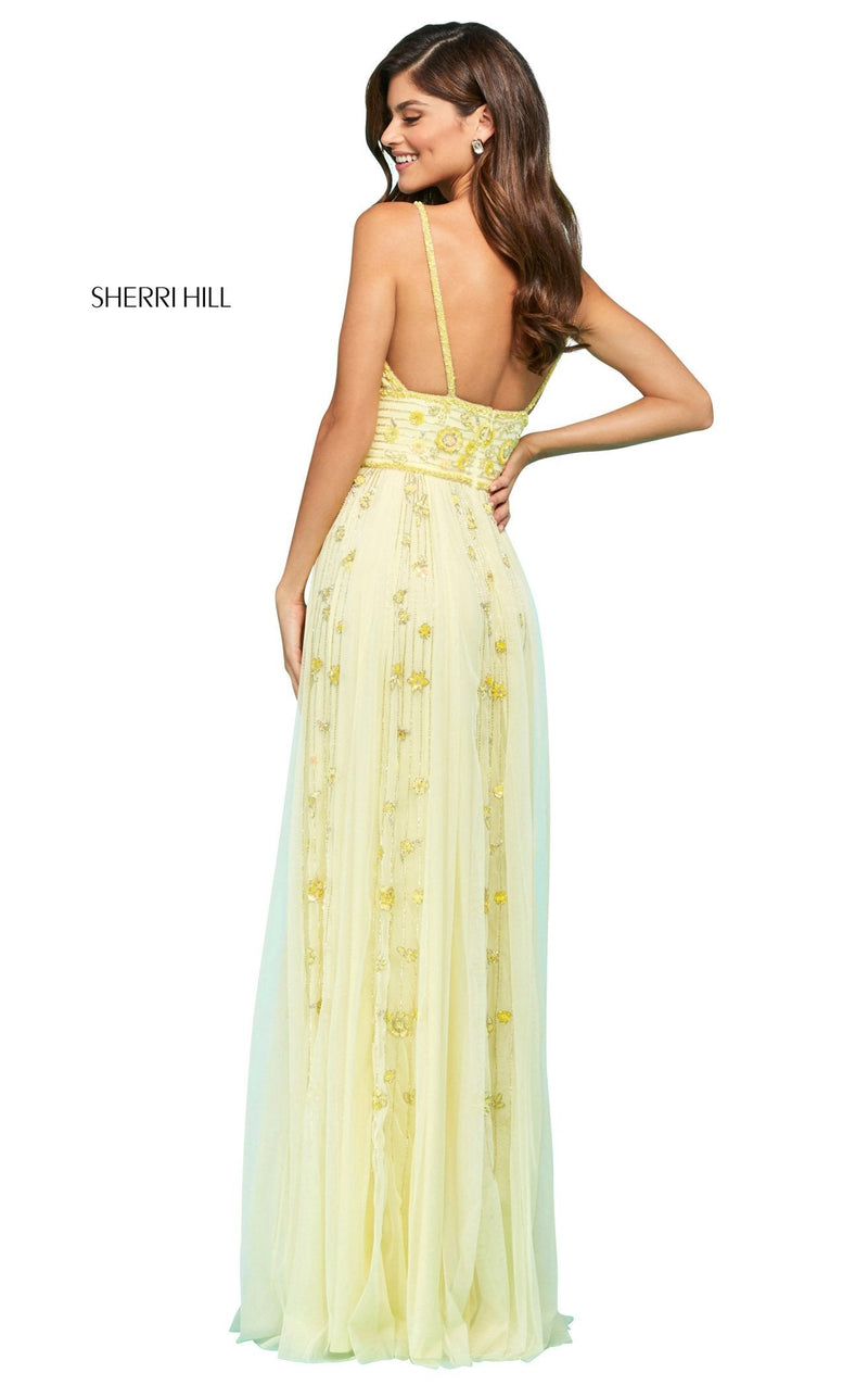 Sherri Hill 53487 Yellow