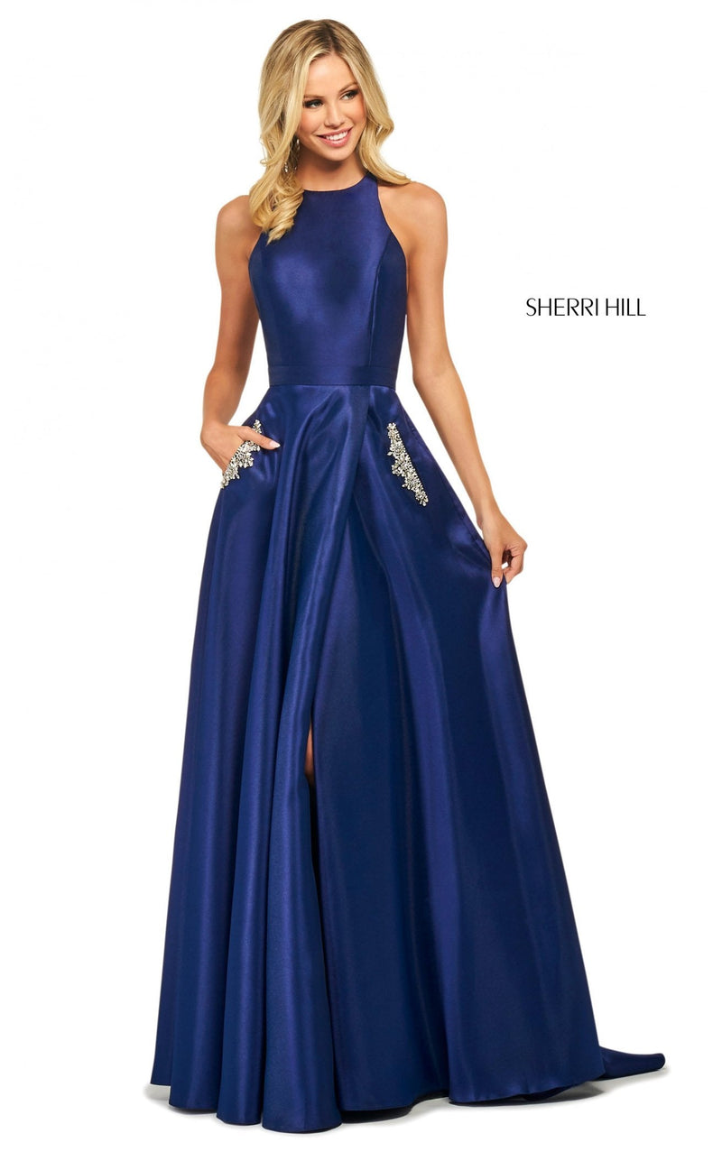 Sherri Hill 53529 Navy