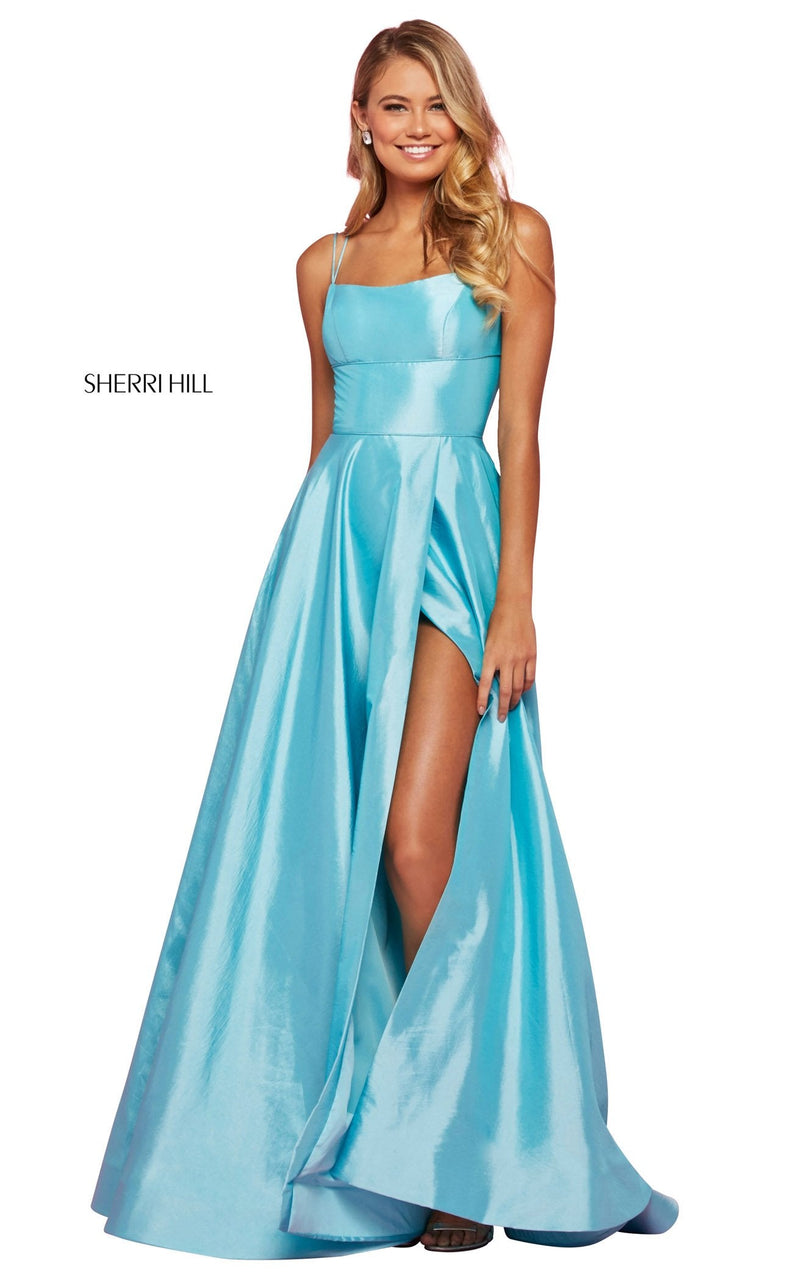 Sherri Hill 53531 Aqua