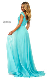 Sherri Hill 53549 Aqua