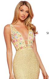 Sherri Hill 53550 Yellow Multi