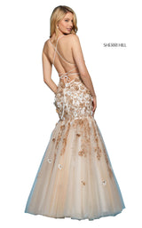 Sherri Hill 53588 Ivory/Gold