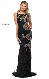 Sherri Hill 53608 Black Multi