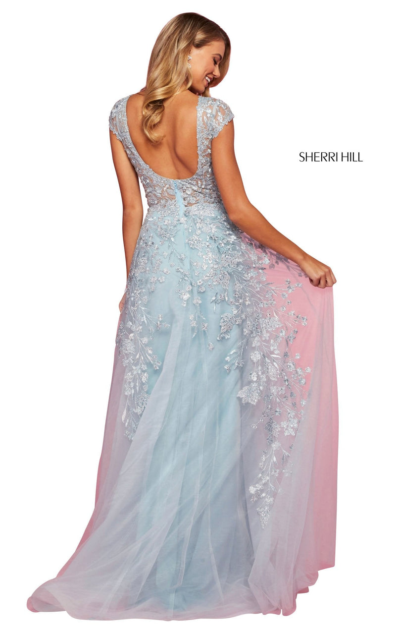 Sherri Hill 53621 Light Blue