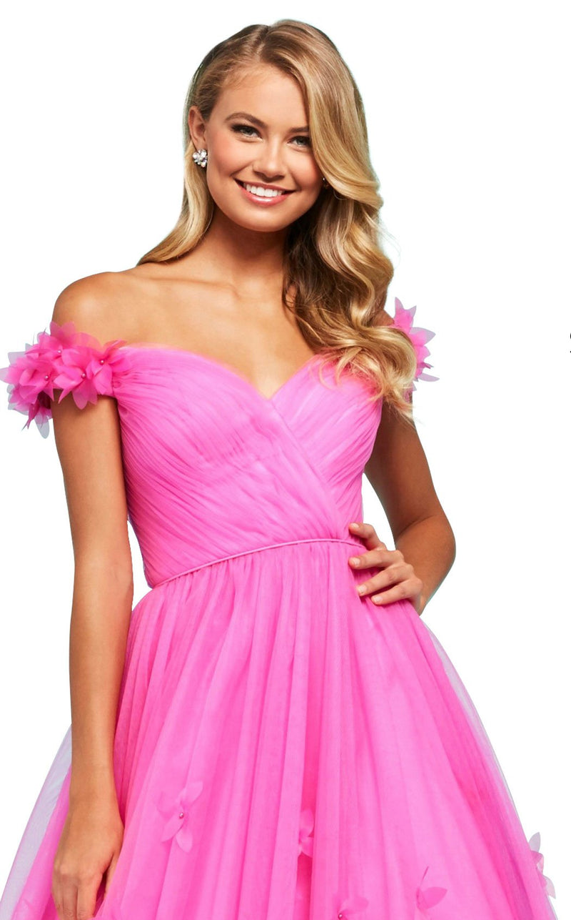 Sherri Hill 53636 Dark Pink