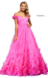 Sherri Hill 53636 Dark Pink