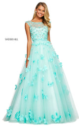 Sherri Hill 53684 Aqua