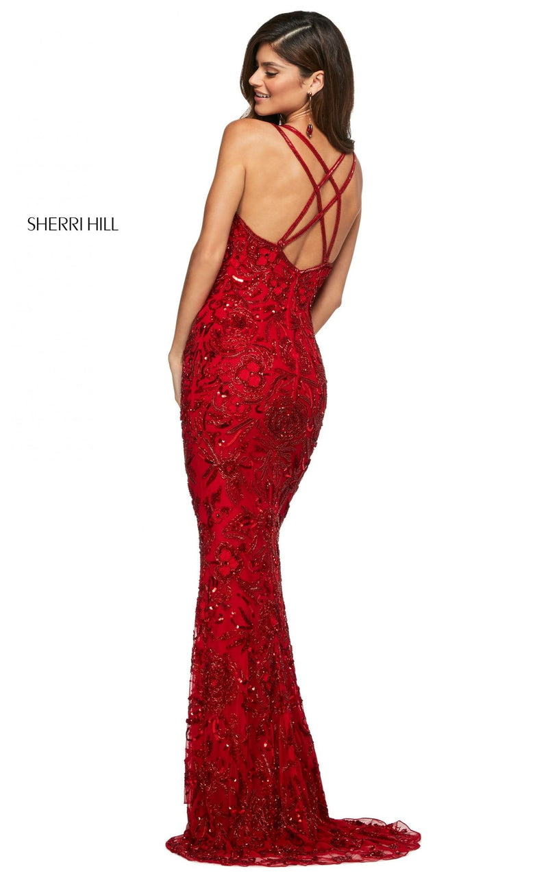 Sherri Hill 53689 Red