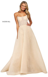 Sherri Hill 53731 Light-Champagne