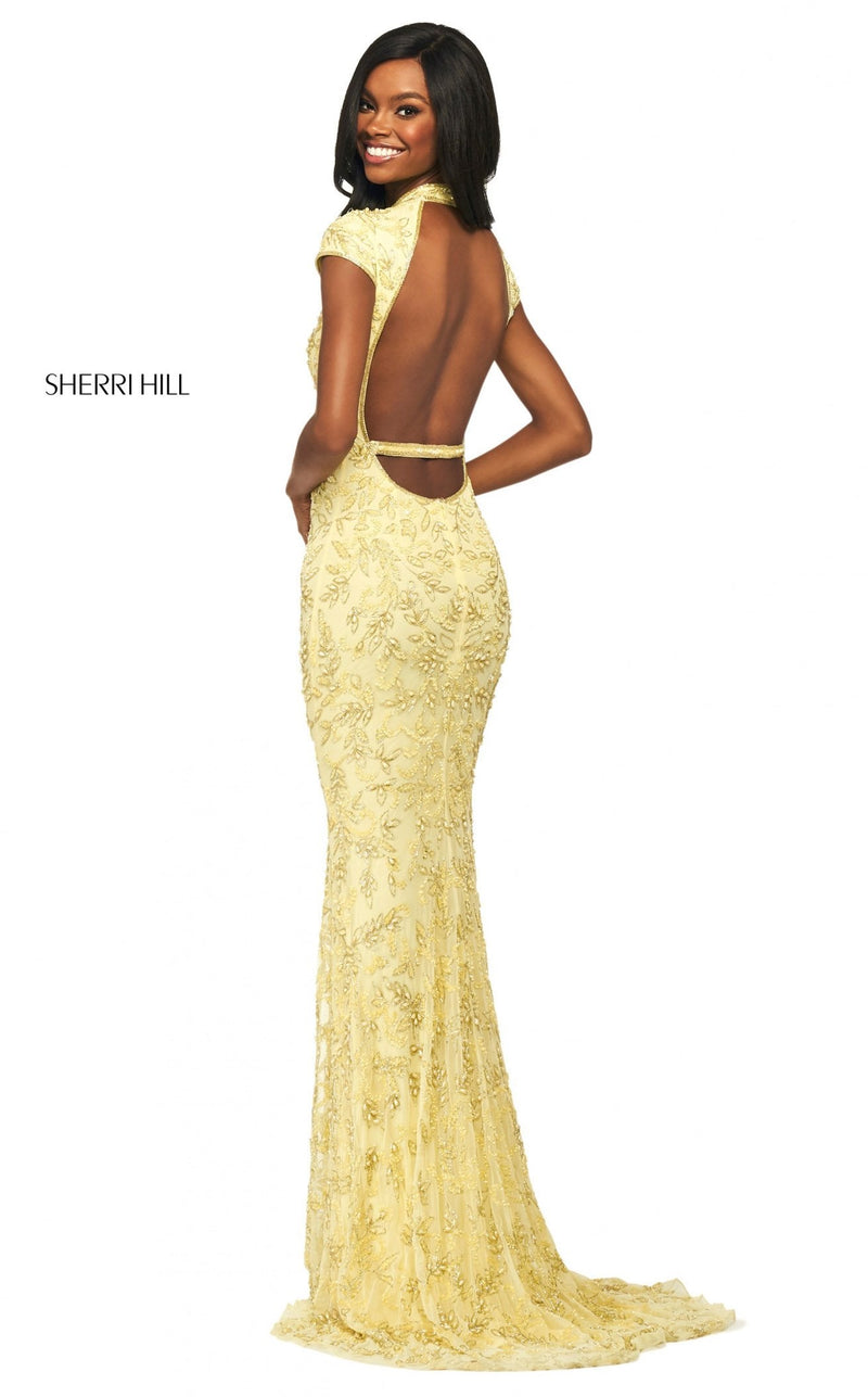 Sherri Hill 53793 Yellow