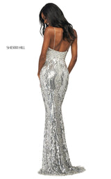 Sherri Hill 53795 Silver