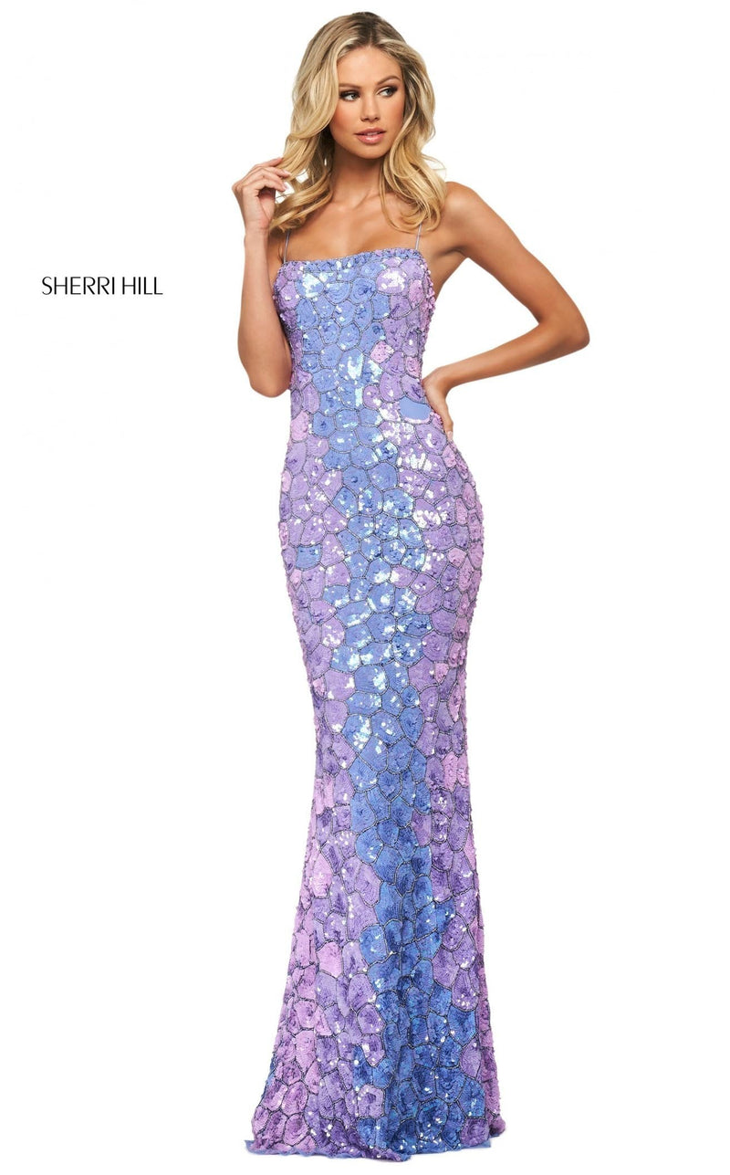 Sherri Hill 53819 Periwinkle-Lilac