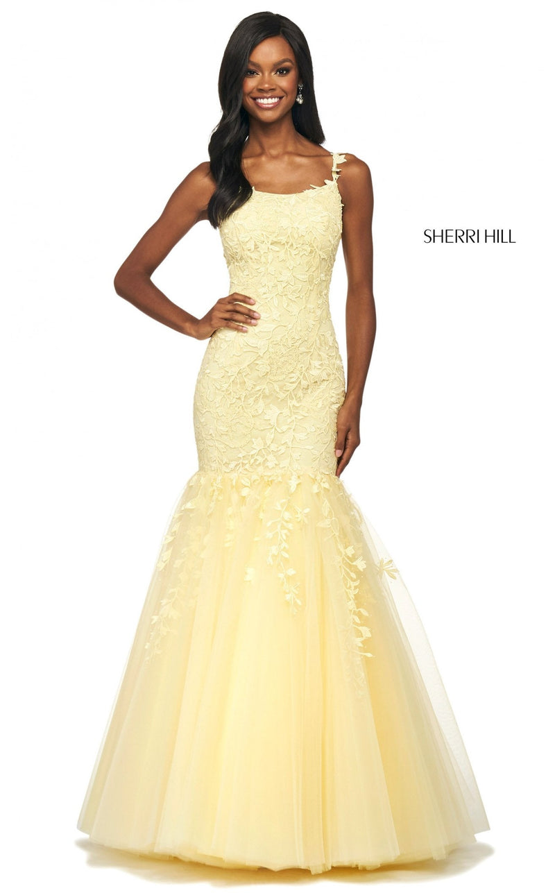 Sherri Hill 53826 Yellow