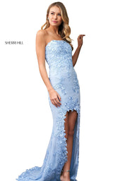 Sherri Hill 53849 Light Blue