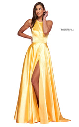 Sherri Hill 53875 Yellow