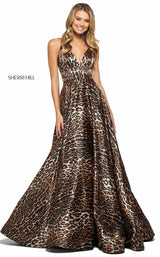 Sherri Hill 53887 Animal-Print